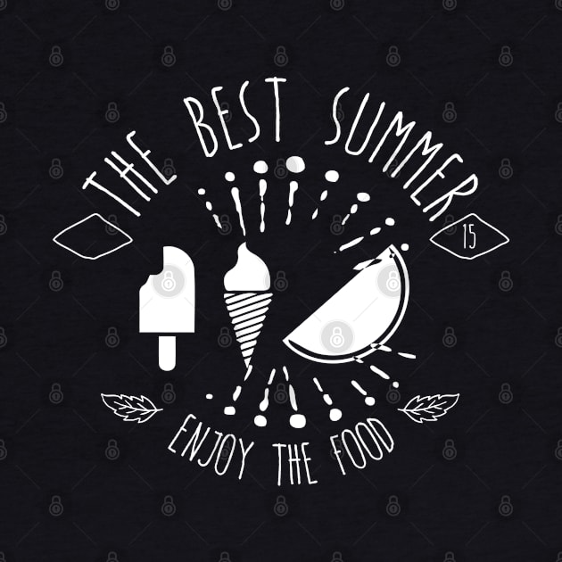 the best summer enjoy the food funny by Johner_Clerk_Design